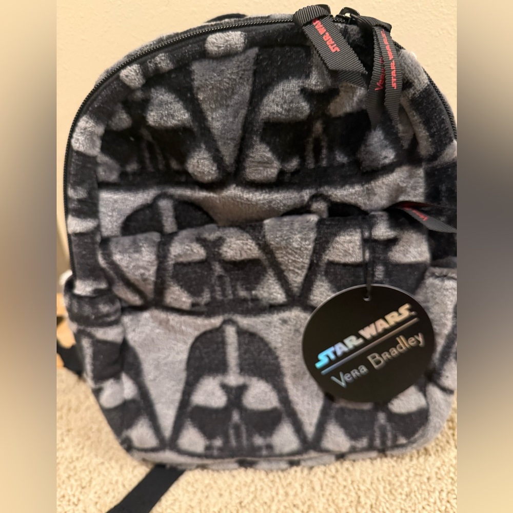 Vera Bradley Star Wars Backpack - Black and Gray